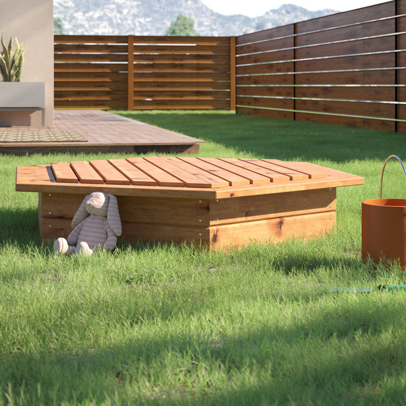 Sol 72 Outdoor Crestview 139cm Hexagonal Sandbox Cover Wayfair.co.uk